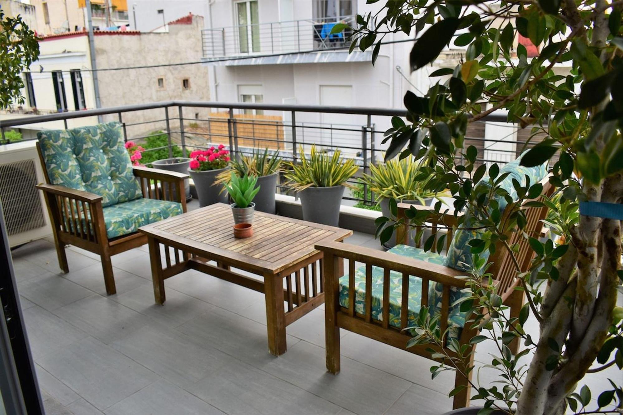 Stylish Boutique Loft With Private Balcony Atenas Exterior foto