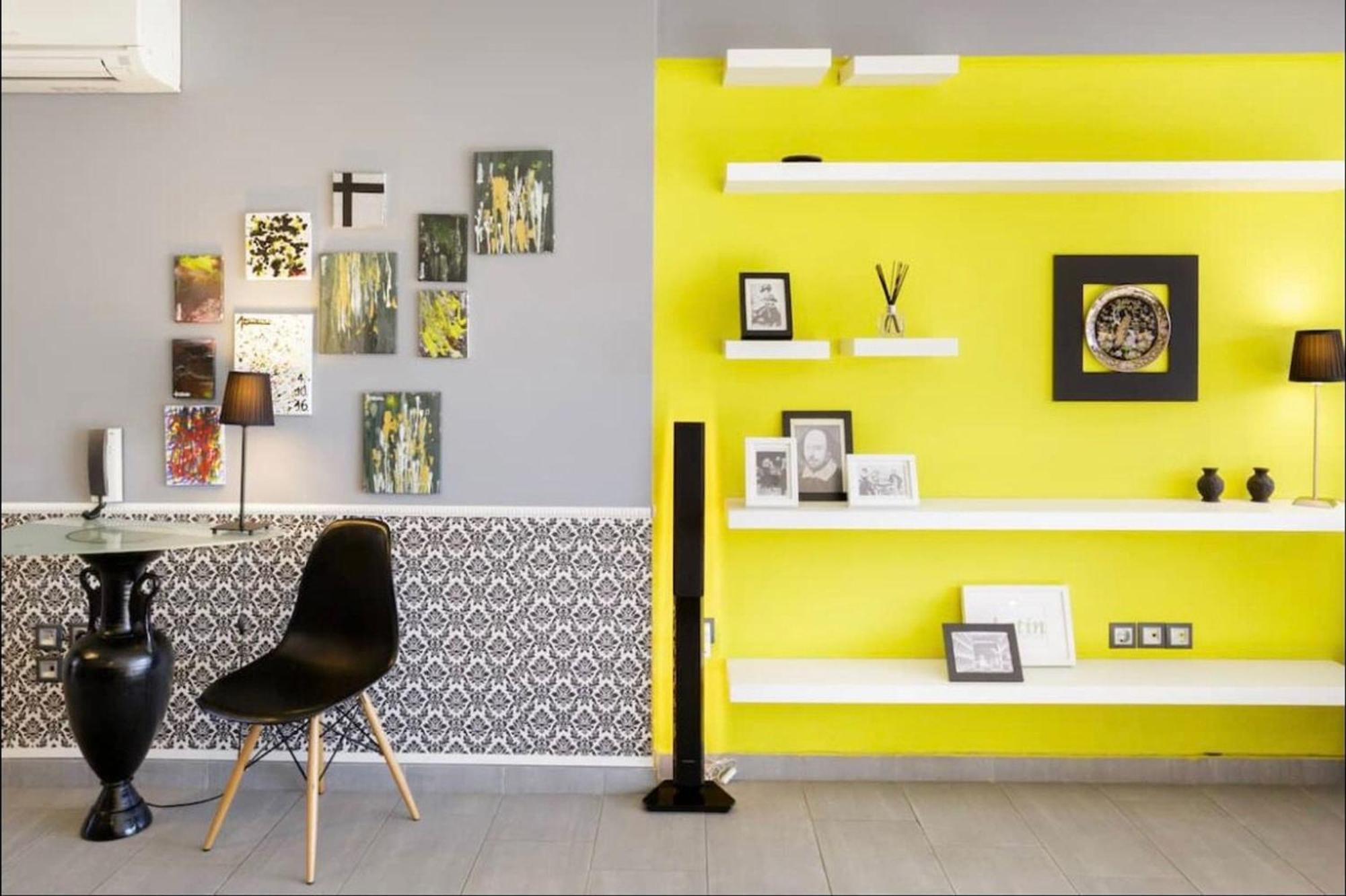 Stylish Boutique Loft With Private Balcony Atenas Exterior foto
